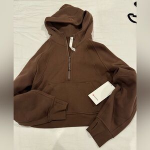 Lululemon Java Scuba Hoodie Half-zip